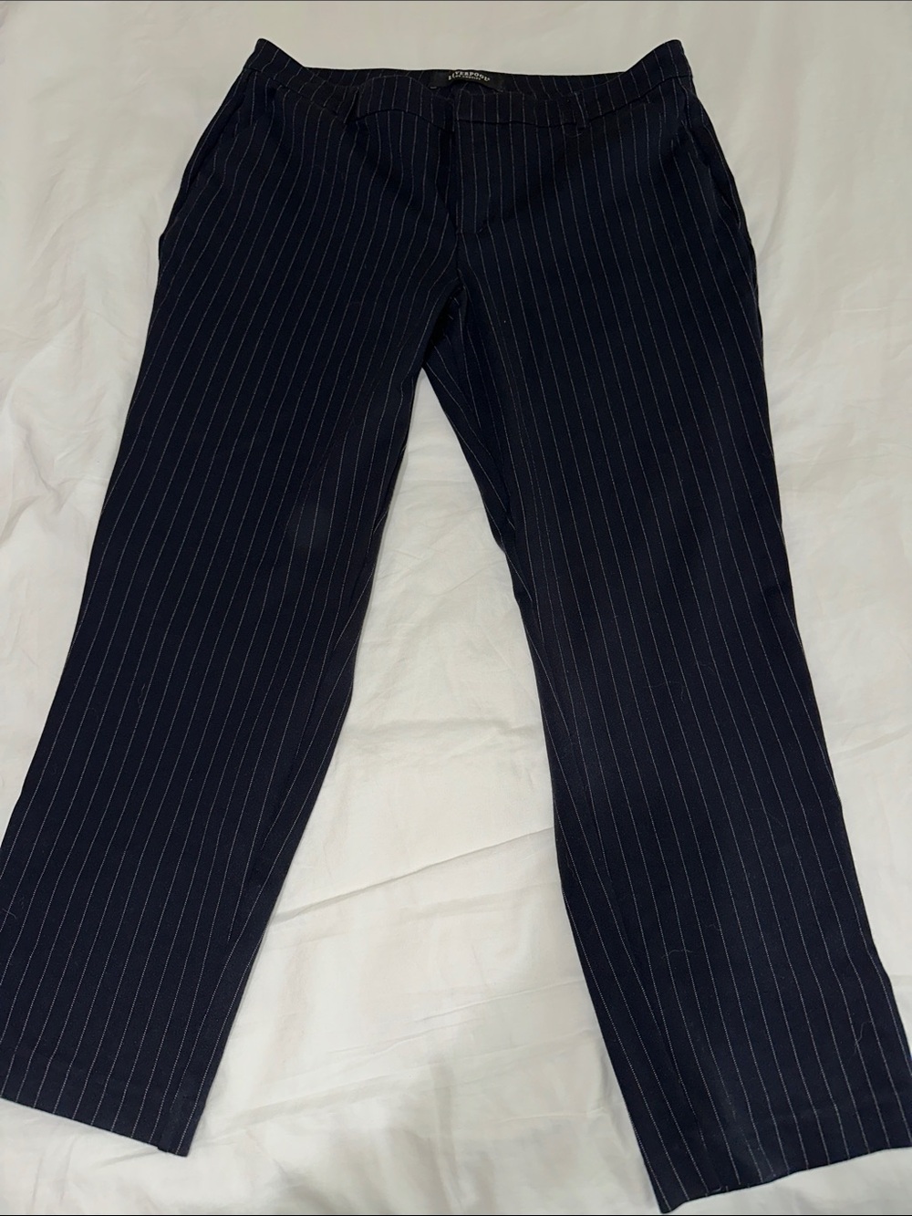 Liverpool Women’s Navy Pinstripe Dress Pants 14/32